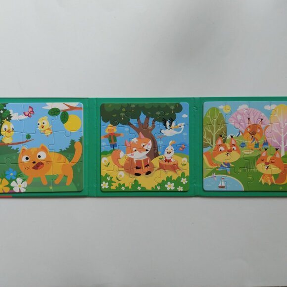 3-in-1 Magnetic Jigsaw Puzzle Book - Picture 2 of 5
